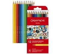 Etui de 12 crayons de couleur Caran d'Ache School Line G