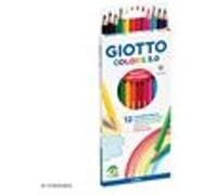 Giotto Crayons de couleur Colors 3.0 – étui 12