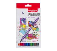 Etui De 12 Feutres De Couleur Bruynzeel Assortiment