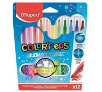 Étui de 12 feutres Maped Color' Peps Multicolore G