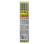 Etui de 12 mines LYRA DRY couleur (6 graphites, 3 rouges, 3 jaunes)