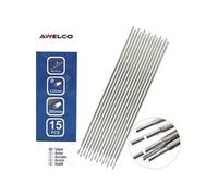 Etui de 15 Electrodes acier 3,25 x 300 mm Baguette enrobée soudure à l'arc Acier ttes positions AWELCO