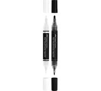 Etui de 2 Marqueurs acryliques Faber-Castell Black Edition Shake & Paint Noir et Blanc