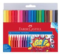 Etui de 20 feutres de couleur avec grip Faber-Castell
