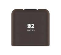 Étui de 24 cartes de jeu HORI pour Nintendo Switch 2 Coque rigide anti-rayures Noir