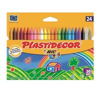 Etui De 24 Crayons De Couleur Qui Ne Salissent Pas Plastidecor