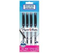 Paper:Mate Stylo à bille Jiffy, sachet de 4, noir Noir G