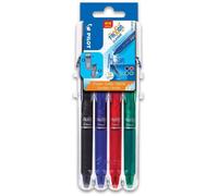 Etui De 4 Stylos Frixion Clickers - Assortiment - Pointe Moyenne 0.7mm - Pilot