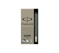 Parker Cartouches d'encre longues Quink – Étui de 5 – Encre noire (Noir G)