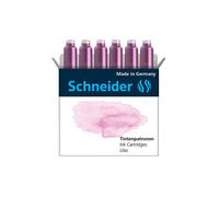 Schneider Optics Cartouches d'encre pour stylo-plume – Lot de 6 pastel standard Violet