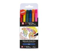Feutre pinceau Koi Coloring Brush, étui de 6 ,