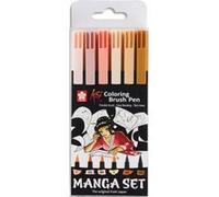 Sakura Kit Manga Koi – Pinceaux de coloriage – Étui de 6