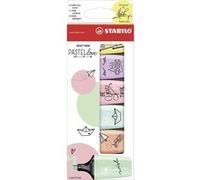 Etui de 6 surligneurs Stabilo MiniBoss Pastel Love G