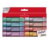 Etui De 8 Surligneurs Tl 1546 Faber-Castell Assortiment Métallisé
