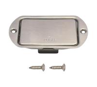 Étui de batterie en acier inoxydable pour guitare électrique - Accessoire de guitare - Solution d'alimentation - Support de batterie pour scène et studio - Accessoire pour amateurs d'électricité