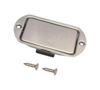 Étui de batterie en acier inoxydable pour guitare électrique - Accessoire de guitare - Solution d'alimentation - Support de batterie pour scène et studio