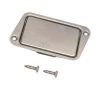 Étui de batterie en acier inoxydable pour guitare électrique - Accessoire de guitare - Support de batterie pour scène et studio