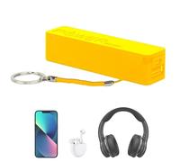 Étui De Batterie, High-Performance, Elegant, - Chargeur Portable Boîtier Mobile, Support Organisateur Stockage Téléphone, en Forme Rouge À Lèvres | Multipurpose Outdoor Indoor Utility Portable