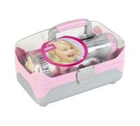 Theo Klein 5862 | Mallette coiffure Braun | Avec sèche|cheveux à piles | Et de nombreux autres accessoires | Jouet pour enfants à partir de 3 ans