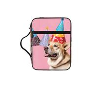 Étui de bible imprimé bouledogue français pour femmes et filles, avec poignée pour bible de taille standard