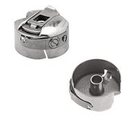Étui de bobine de machine à coudre en acier inoxydable | Ajustement universel pour Brother, Singer, Janome, Babylock, Kenmore et plus | Support de bobine durable à chargement frontal pour usage