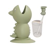 Étui de brosse à dents de voyage, décoratif, réutilisable, pour voyage, camping, université, hôtel, voyage d'affaires, vacances, vert, Voir description, Voir description