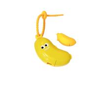 Étui de brosse à dents électrique, housse de brosse à dents portable pour enfants, protection de tête de banane, anti-poussière universelle, avec cordon, pour voyage à la maison, Vert, Classique