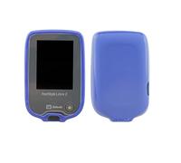 Étui de caseroxx Compatible avec Freestyle Libre 3 [Housse de Protection pour Lecteur de glycémie en Bleu]