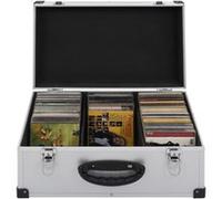 Etui de CD pour 60 CD Aluminium ABS Argenté