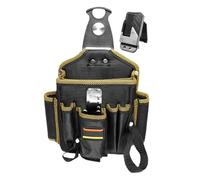 Étui de Ceinture à Outils de Charpentier - Sac Banane de Technicien avec Poches Multifonctions | Étui de Ceinture pour Couvreur, et travailleur