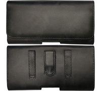 Étui de Ceinture adapté pour Samsung Galaxy A17 A07 A56 A36 A16 A06 A55 A35 A25 A15 A05 A54 A34 A14 A53 A52 S20 FE S22 S23 S24 S25 Ultra 5G | Pochette de Ceinture avec Clip et Passant | 1A Noir