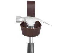 Étui de ceinture de hache de marteau en cuir - outil de taille, support avec boucle | Support pour marteau, hachette, hache, épées, accessoire de cosplay, équipement de travail en plein air, étui en