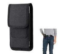 Étui de Ceinture Pochette Téléphone Holster, Tactical Molle Smartphone Holster, Sacoche Ceinture, Housse de Ceinture, Grande Pochette Smartphone, Étui Clip Ceinture Pochette Téléphone, Noir