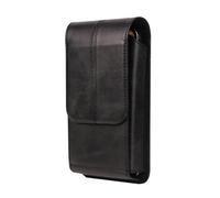 Étui de Ceinture pour Téléphone Cuir, Mini Sac de Ceinture Telephone Homme, Sport Ceinture Clip Sacoche Etui Universel Pochette de Smartphone Porte-Stylo Housse avec Boucle de Ceinture et Mousqueton