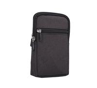 Étui de Ceinture pour Téléphone Portable, Petit Sac de Ceinture Clip Homme Universel, 6.9" Vertical Sac Randonnée Sac de Taille Femme Housse de Transport Coque Poche Pochette Portefeuille avec Boucle