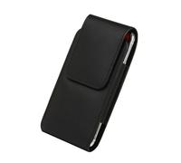 Étui de ceinture pour téléphone portable Samsung Galaxy A15 (4G/5G), IPHONE14 15 MAX PRO/MAX Xiaomi Redmi Note 14 13, avec passant de ceinture, en cuir végétalien, taille XL