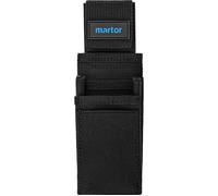 Martor Étui de ceinture L pour cutter – 5 compartiments, clip, velcro, nylon noir