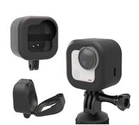 Étui de charge magnétique portable pour Insta360 GO Ultra, chargeur rapide 1000 mAh, adaptateur de charge avec accessoires de câble de charge USB-C (noir)