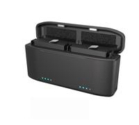 Étui de chargement à double fente pour Insta360 X6, hub de charge rapide pour batteries de caméra d'action X6, boîtier de rangement avec protection contre les surcharges pour accessoires Insta 360 X6