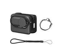 Étui de Chargement en Silicone pour Appareil Photo avec Capuchon D'Objectif et Sangle pour Accessoires pour GO 3
