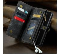 Étui de chargement magnétique sans fil pour Samsung Note 20 Ultra rose, double emplacement pour cartes, doublure en daim