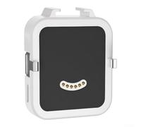 Étui de chargement portable pour Insta360 pour Go pour appareil photo Ultra - Base magnétique compacte 500 mAh avec charge rapide et design antidérapant (blanc)