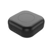 Étui de chargement pour bouchons d'oreille - 6,5 x 6,5 x 2,7 cm - Étui de protection pratique pour écouteurs sans fil - Accessoires de sport - Chargeur de bouchons d'oreilles pour amoureux, famille