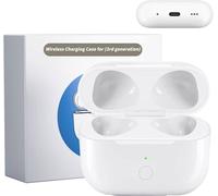 Étui De Chargement Sans Fil Compatible Avec Air Pod 3E Génération, Type-C Boîtier De Charge Sans Fil, Remplacement D'Origine, Bouto