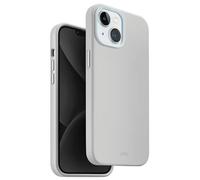 Étui de chargement UNIQ Magclick pour iPhone 15, gris clair