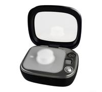Étui de chargeur sans fil pour chargeur Oura Ring 5, boîte portable en ABS compatible avec toutes les tailles pour Gen 3 4 5 anneaux 10 x 8 x 2