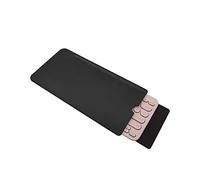 Étui de Clavier cigemay K380, Portable, Anti-poussière, en Cuir synthétique Fin (Noir)