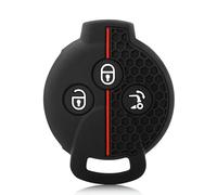 Étui de clé de Voiture en Silicone avec télécommande pour Mercedes-Benz Smart 451, Chiave Roadster, Crossblade, Fortwo Roadster, K et Forfour - Accessoires