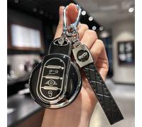 Étui de e voiture en TPU avec protecteur de télécommande, porte-clés, porte-carte d'identité pour BMW MINI S ONE JCW F54 F55 F56 F57 F60 CLUBMAN COUNTRYMAN, accessoires automobiles, cadeau de Noë