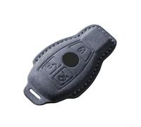 Étui de n daim compatible avec Mercedes pour Benz C E S Glc Gle pour Amg pour Smart Remote Cover Coque de protection Noir Style A (gris)